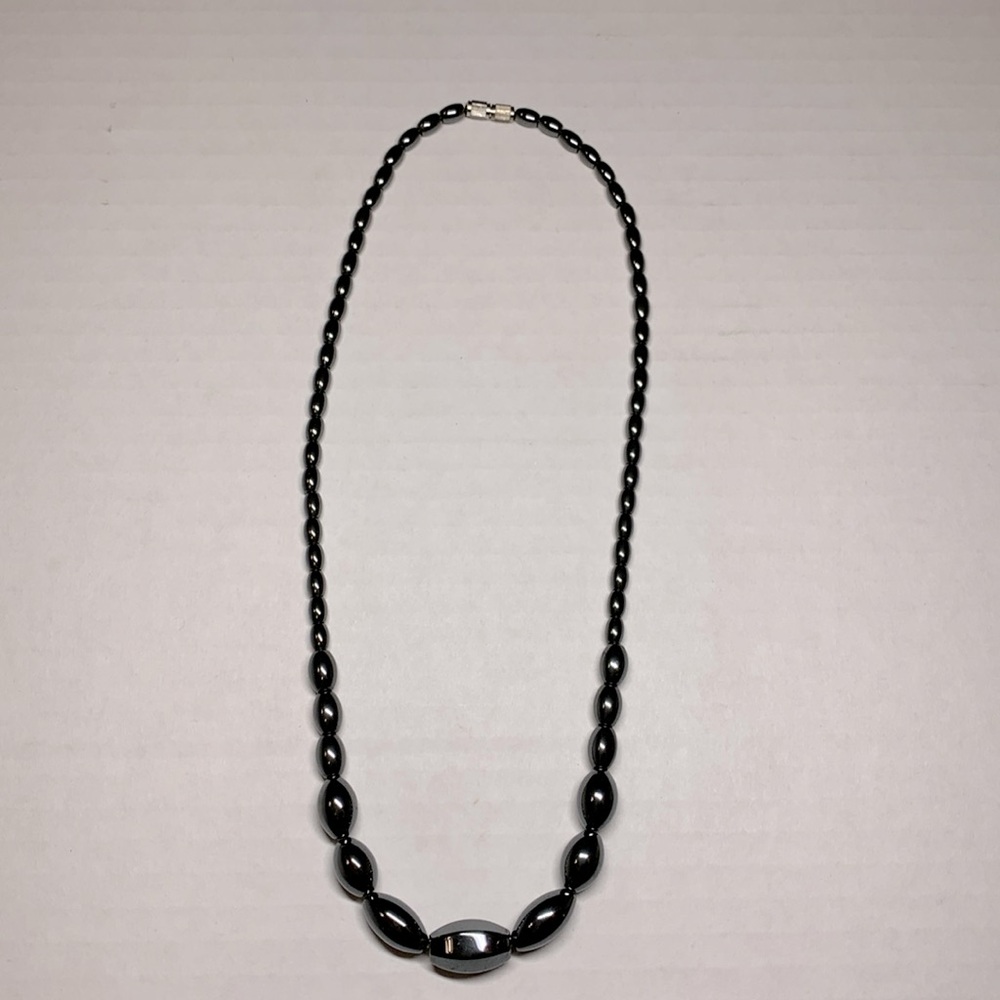 Vintage hematite necklace